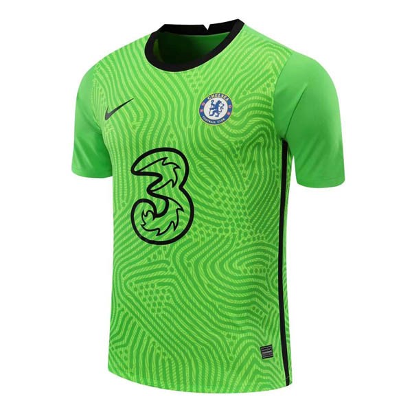 Tailandia Camiseta Chelsea Portero 2020 2021 Verde